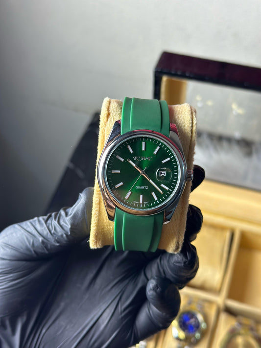 MEN RUBBER WATCH